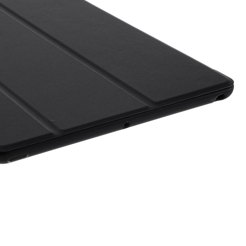 Smart Case iPad 10.2" (2019) (2020) Schwarz Klassischer Ledereffekt