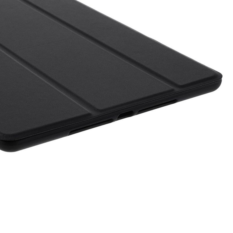 Smart Case iPad 10.2" (2019) (2020) Schwarz Klassischer Ledereffekt