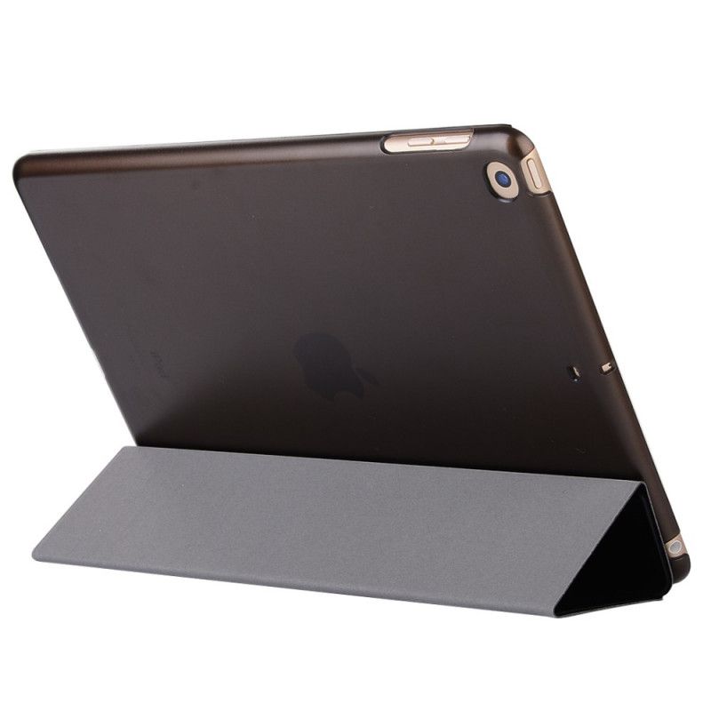 Smart Case iPad 10.2" (2019) (2020) Schwarz Klassisches Kunstleder