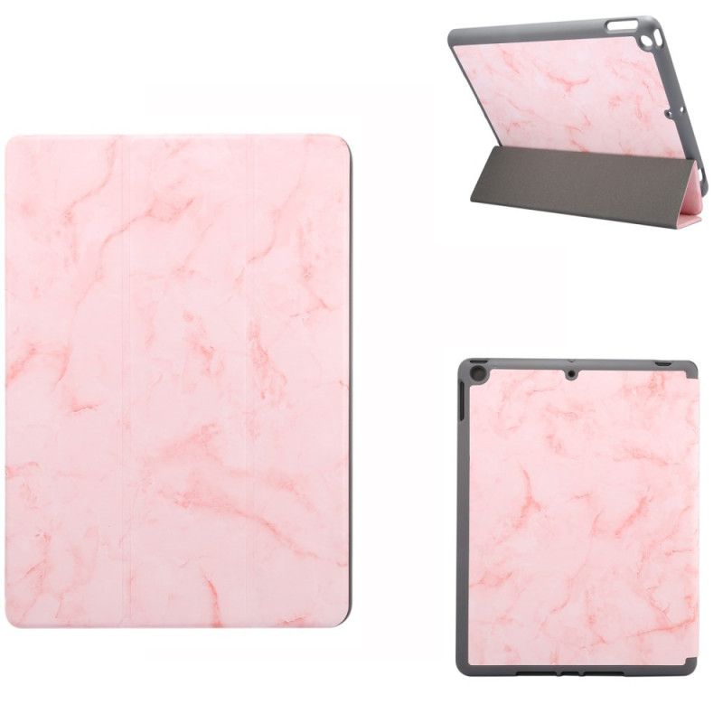 Smart Case iPad 10.2" (2019) (2020) Schwarz Kunstledermarmor