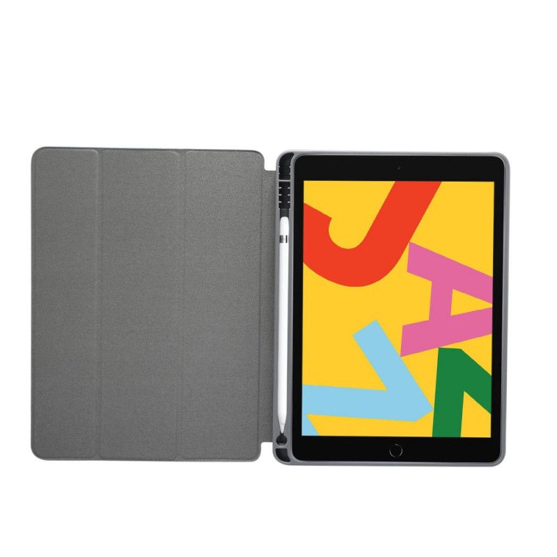 Smart Case iPad 10.2" (2019) (2020) Schwarz Kunstledermarmor