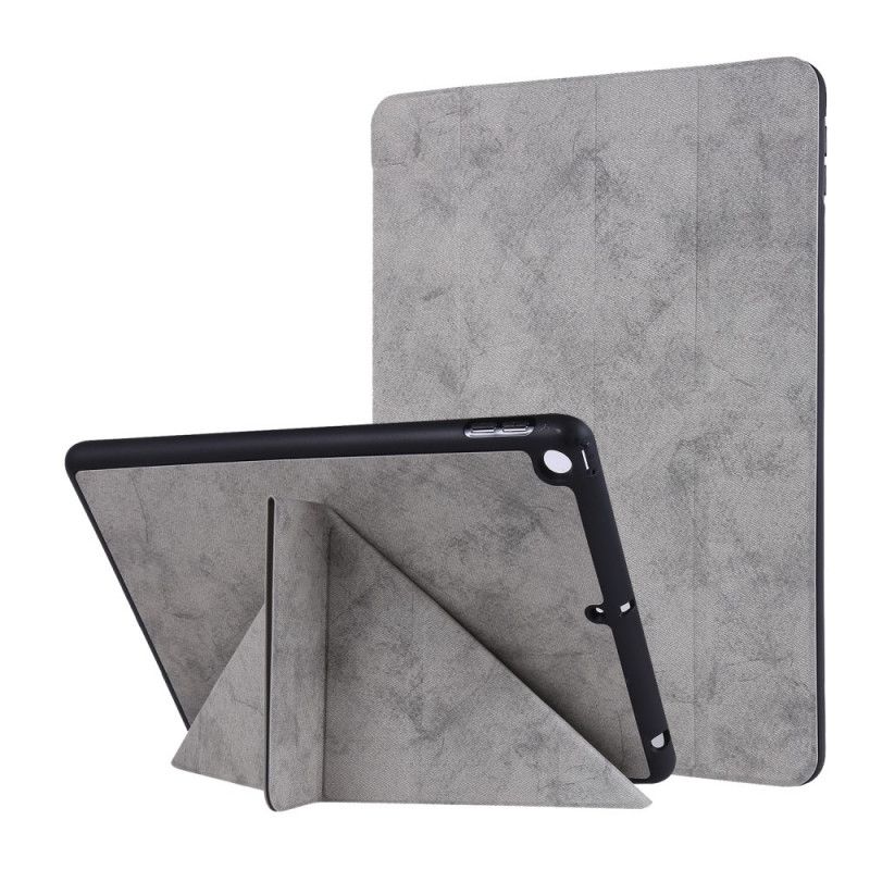 Smart Case iPad 10.2" (2019) (2020) Schwarz Ledereffekt-Stifthalter