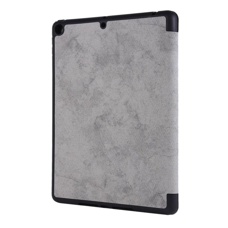 Smart Case iPad 10.2" (2019) (2020) Schwarz Ledereffekt-Stifthalter