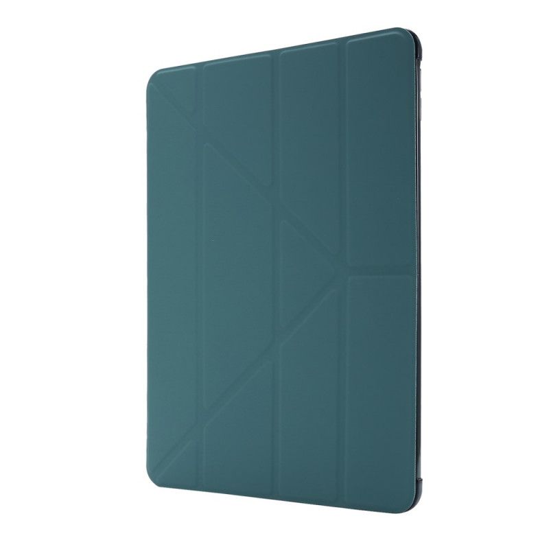 Smart Case iPad 10.2" (2019) (2020) Schwarz Origami Ledereffekt