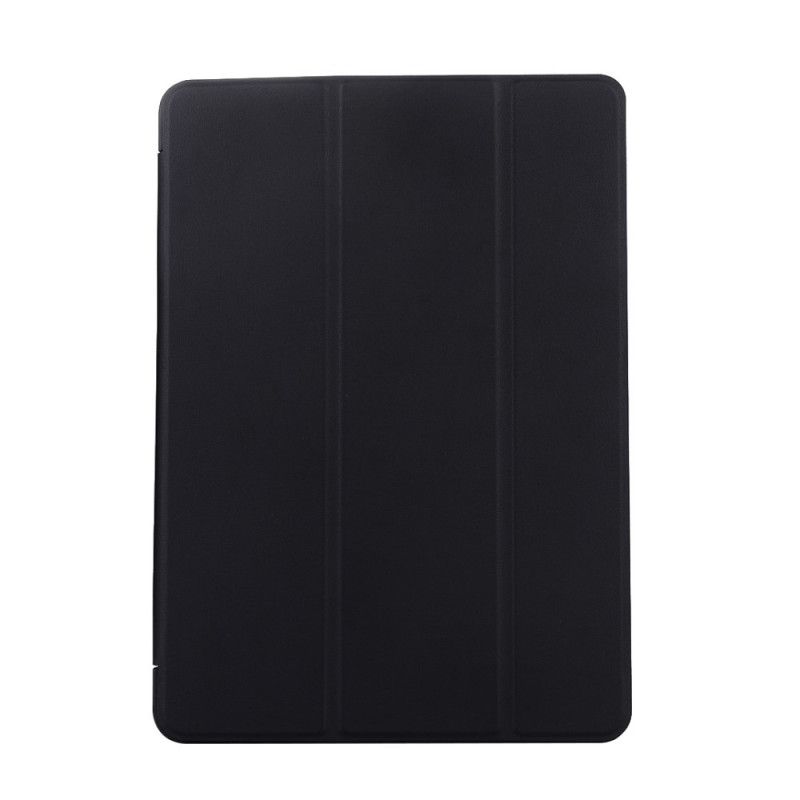 Smart Case iPad 10.2" (2019) (2020) Schwarz Silikon-Kunstleder