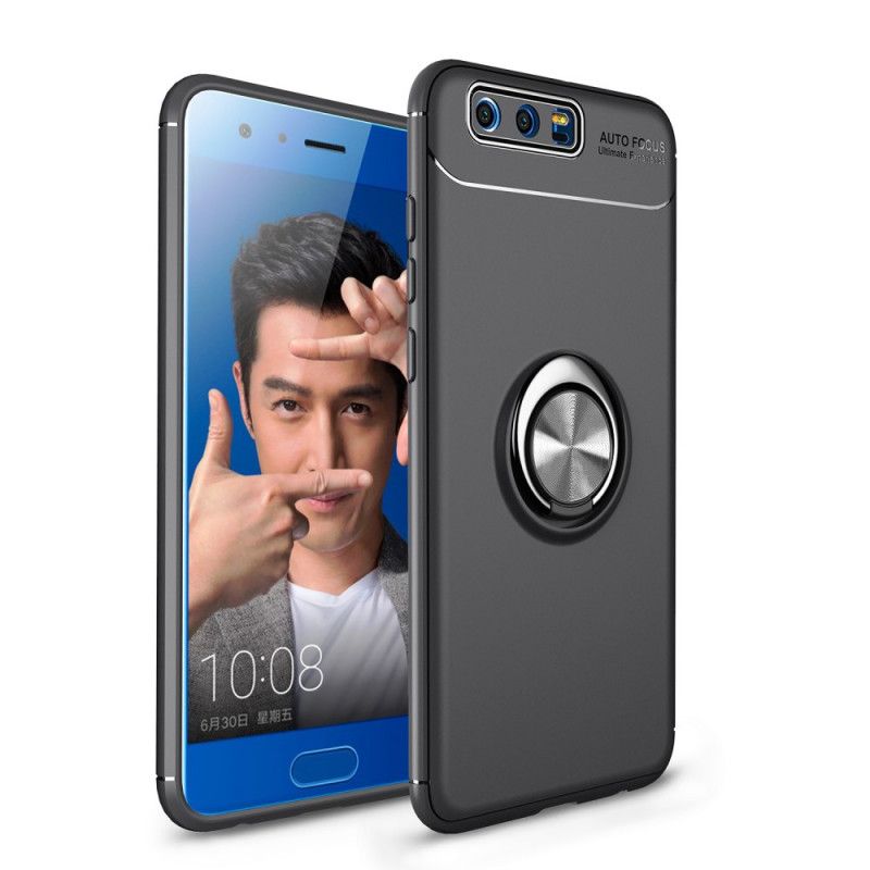 Hülle Honor 9 Schwarz Drehring