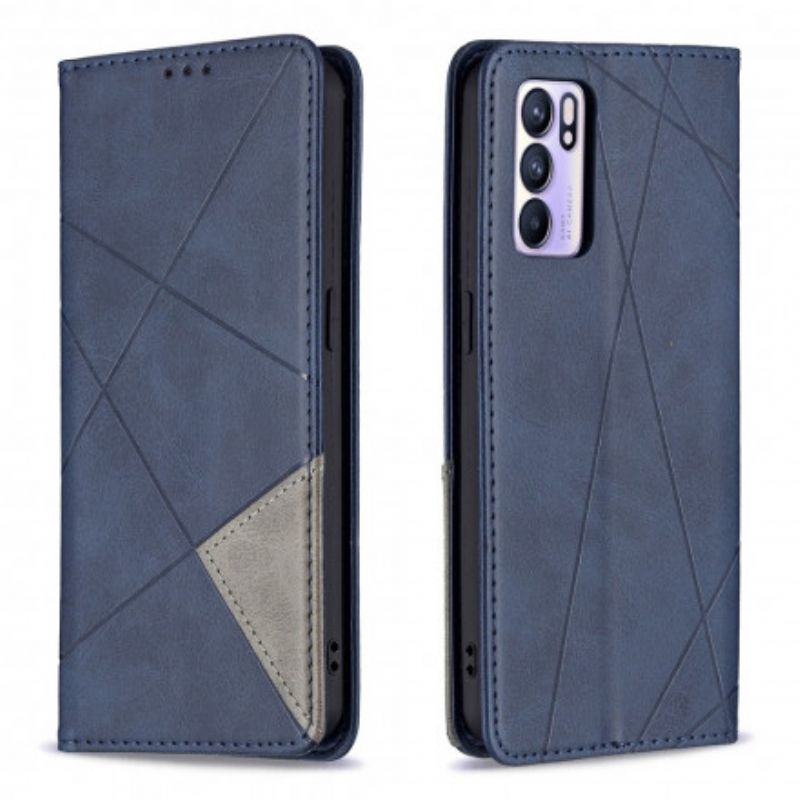 Flip Case Für Oppo Reno 6 5g Künstlerstil