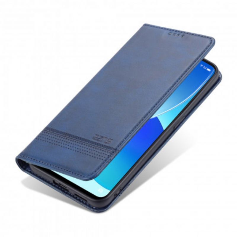 Flip Case Oppo Reno 6 5g Azns Lederstil