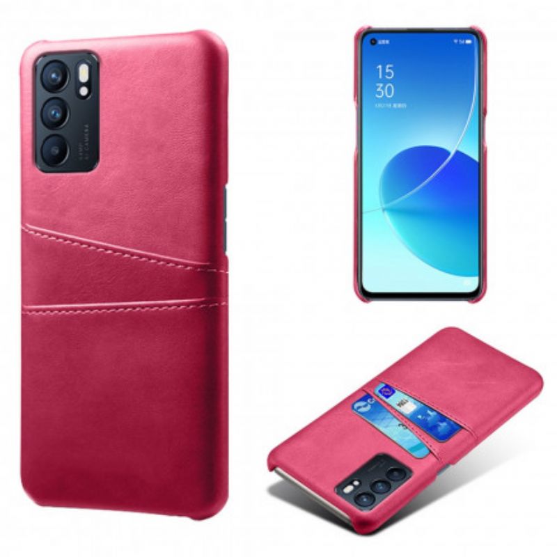 Hülle Für Oppo Reno 6 5g Kartenhalter Ksq