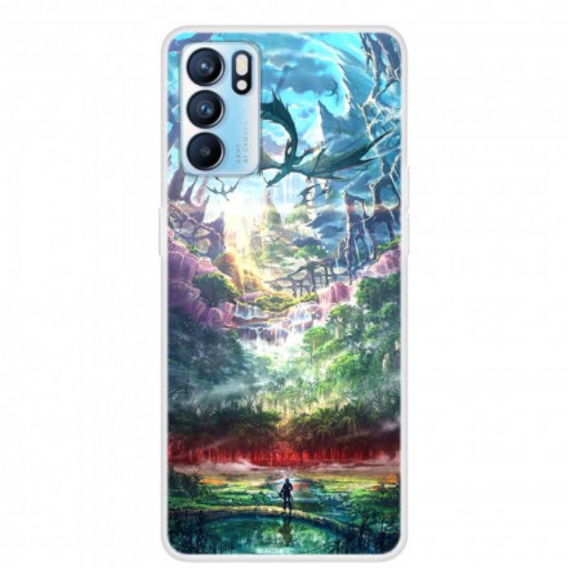 Hülle Oppo Reno 6 5g Drache