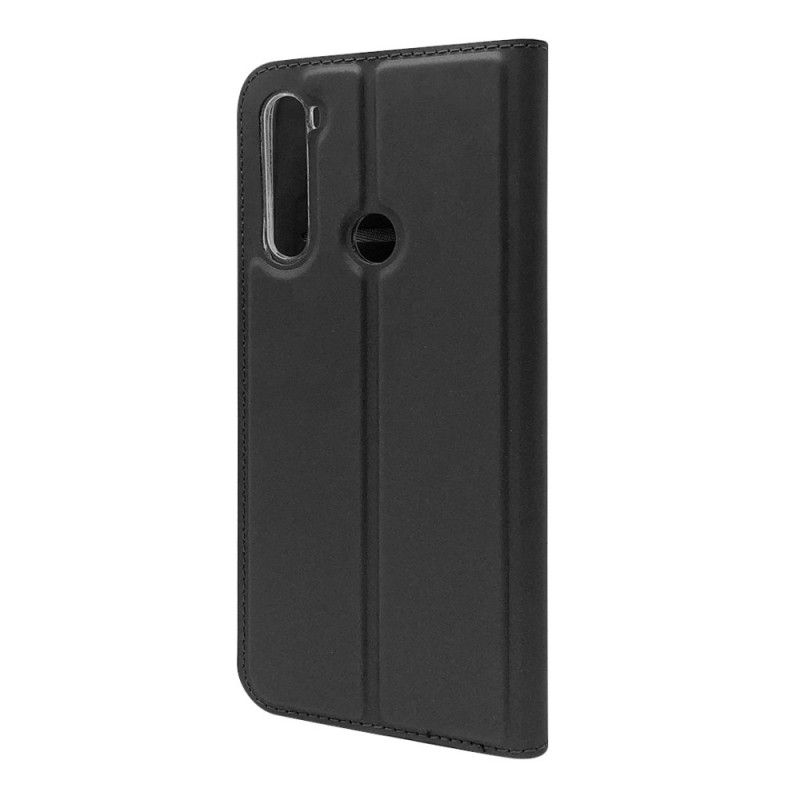 Flip Case Für Xiaomi Redmi Note 8T Schwarz Magnetverschluss