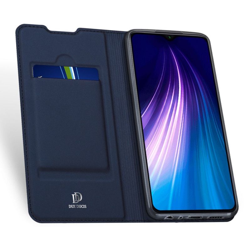 Flip Case Xiaomi Redmi Note 8T Schwarz Pro-Dux-Ducis-Haut