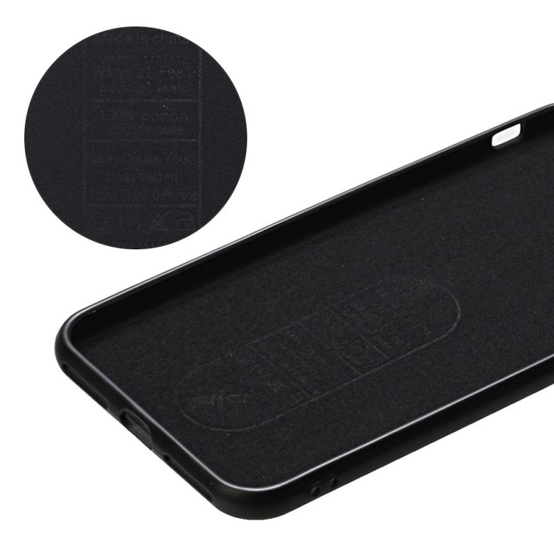 Hülle Für Xiaomi Redmi Note 8T Schwarz Abnehmbar Mit Stützring