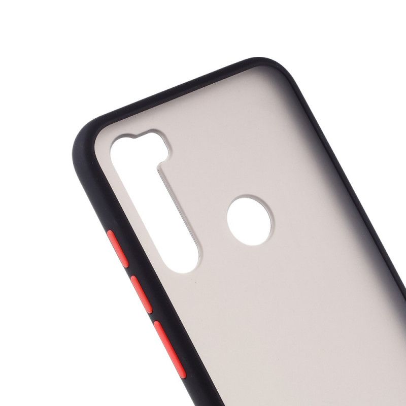 Hülle Für Xiaomi Redmi Note 8T Schwarz Hybrid-Silikonfelgen-Design