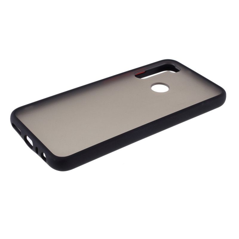 Hülle Für Xiaomi Redmi Note 8T Schwarz Hybrid-Silikonfelgen-Design
