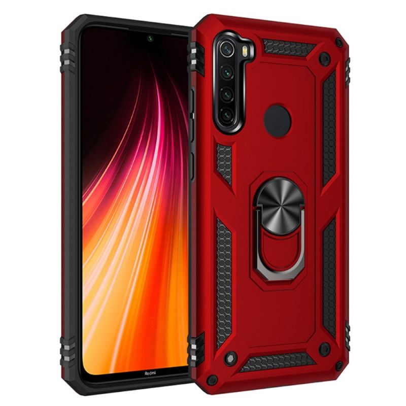 Hülle Für Xiaomi Redmi Note 8T Schwarz Premium Ring