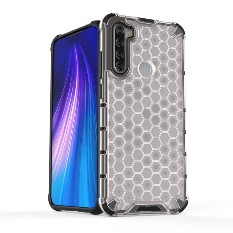 Hülle Für Xiaomi Redmi Note 8T Schwarz Wabenstil