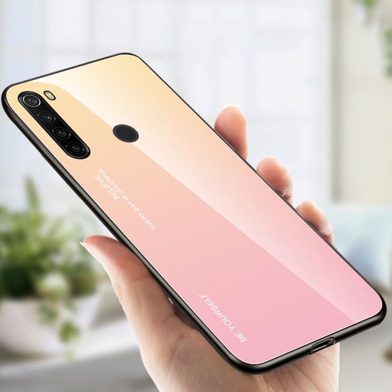 Hülle Xiaomi Redmi Note 8T Rot Verzinkte Farbe