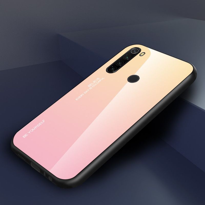 Hülle Xiaomi Redmi Note 8T Rot Verzinkte Farbe