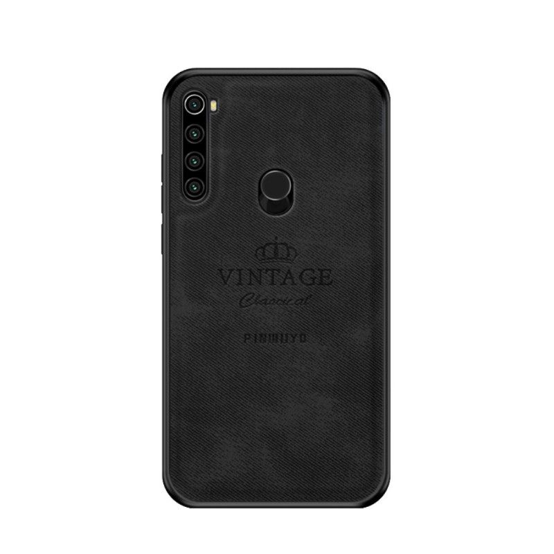 Hülle Xiaomi Redmi Note 8T Schwarz Ehrenwerter Vintage Pinwuyo