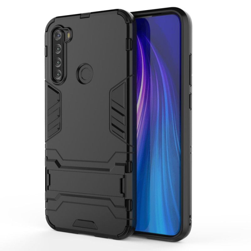 Hülle Xiaomi Redmi Note 8T Schwarz Extrem Widerstandsfähige Zunge