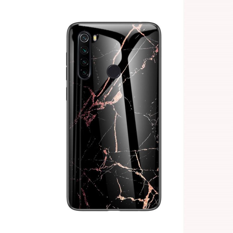 Hülle Xiaomi Redmi Note 8T Schwarz Glänzender Marmor