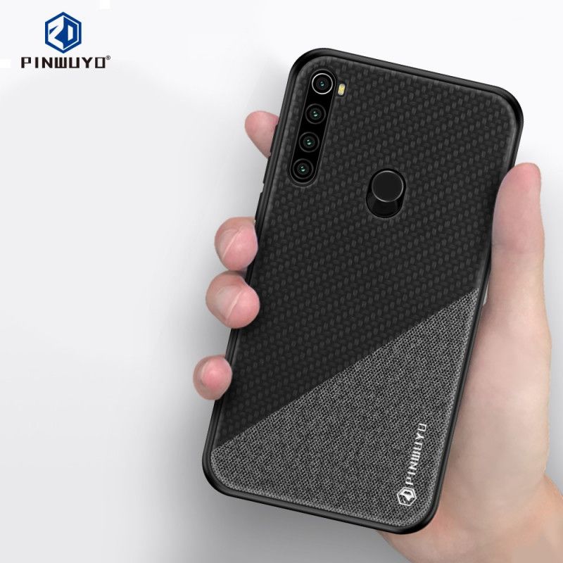 Hülle Xiaomi Redmi Note 8T Schwarz Handyhülle Pinwuyo-Ehrenserie