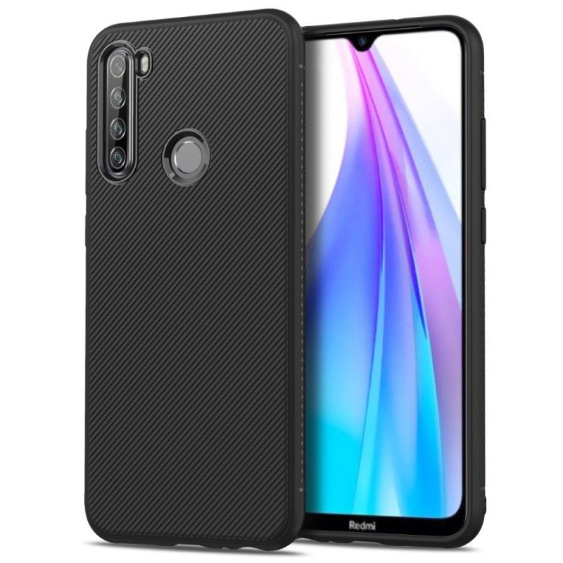 Hülle Xiaomi Redmi Note 8T Schwarz Jazzserien-Twill