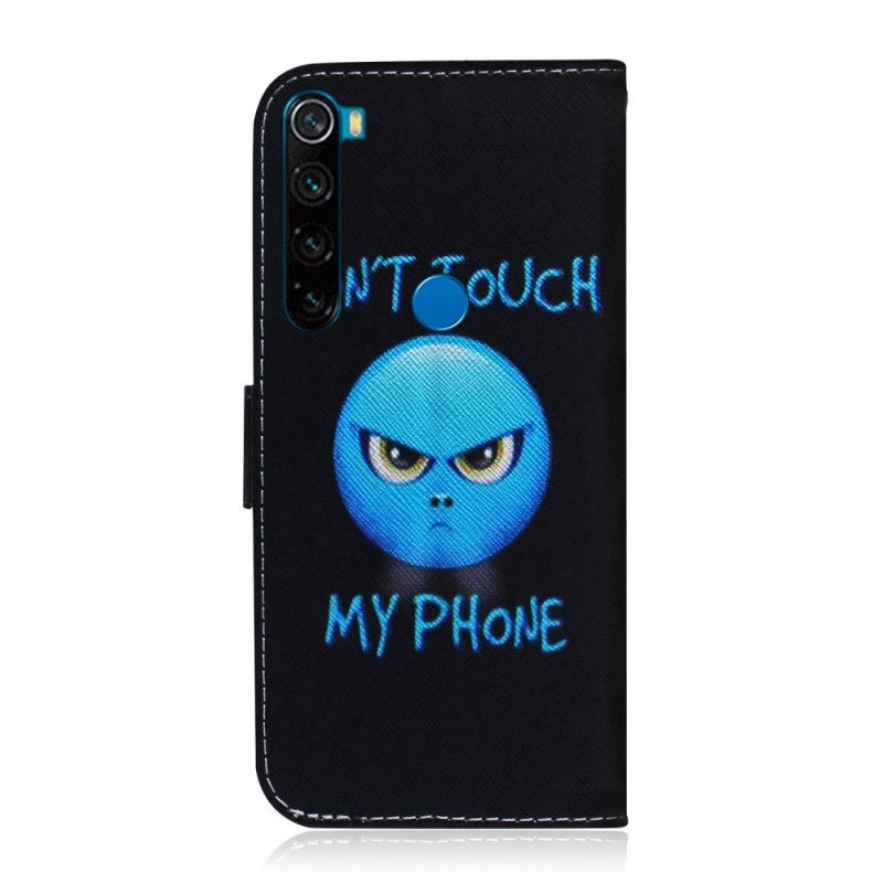 Lederhüllen Xiaomi Redmi Note 8T Emoji-Telefon