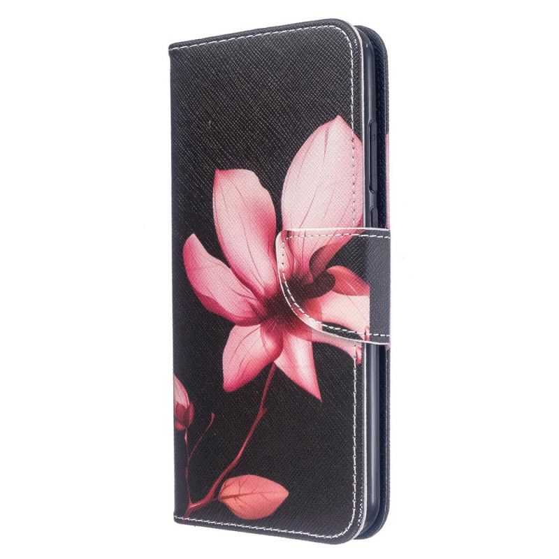 Lederhüllen Xiaomi Redmi Note 8T Rosa Blume