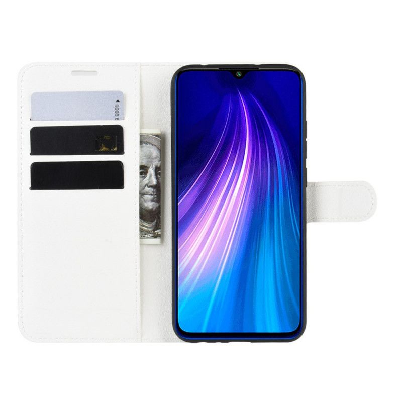 Lederhüllen Xiaomi Redmi Note 8T Schwarz Klassisch