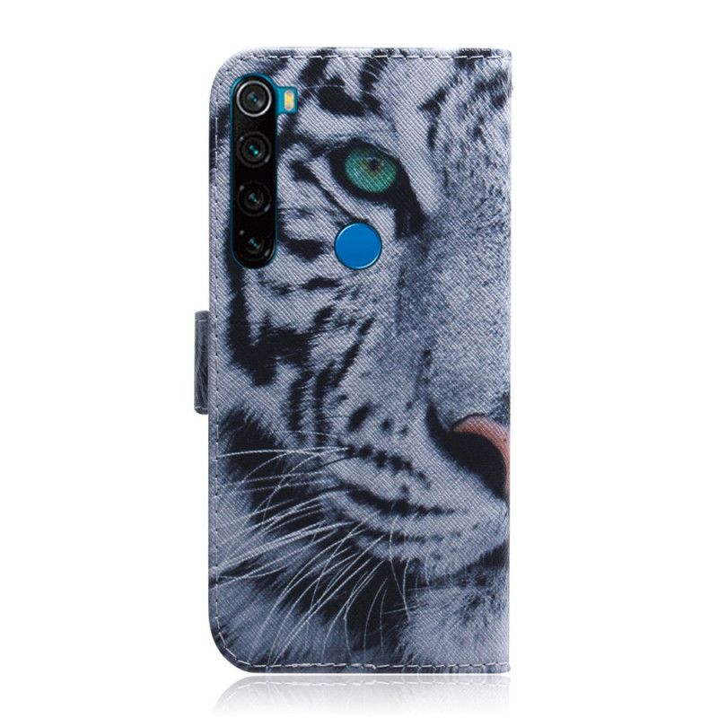 Lederhüllen Xiaomi Redmi Note 8T Tigergesicht