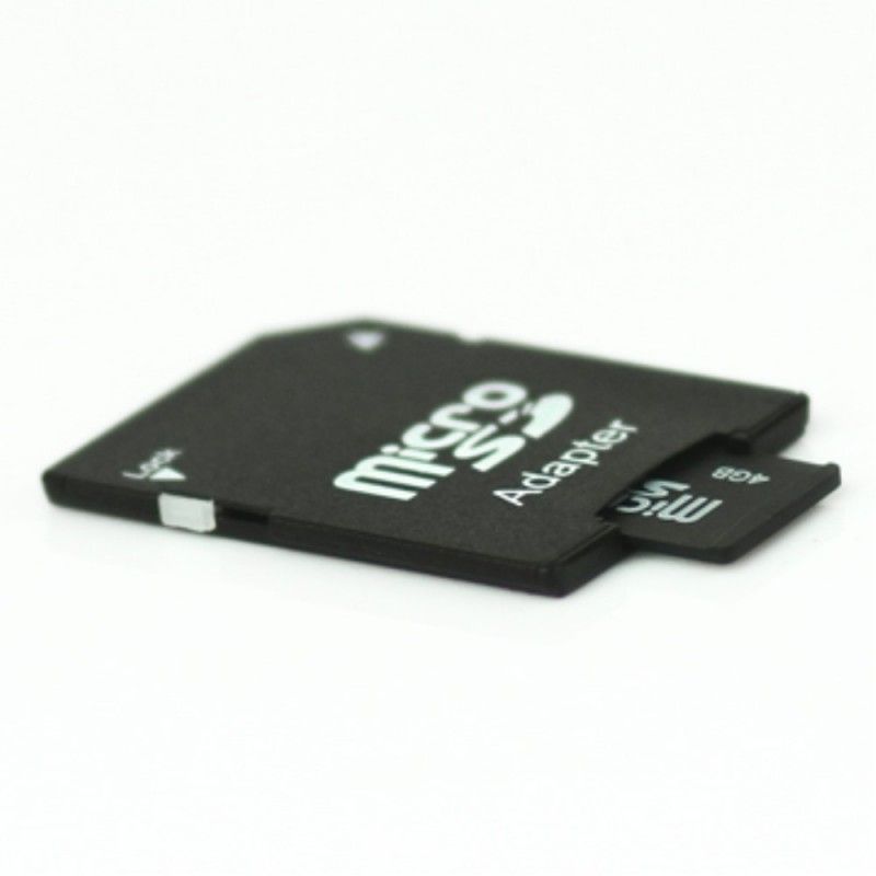 4 Gb Micro-Sd-Karte Mit Sd-Adapter
