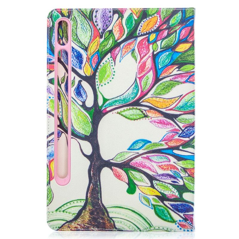 Case Samsung Galaxy Tab S7 Farbiger Baum