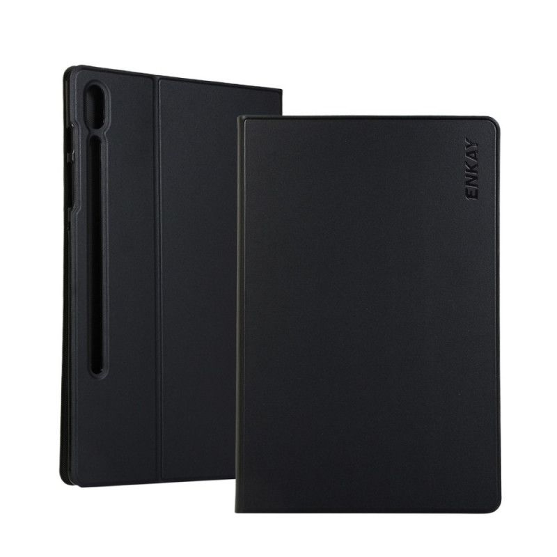 Case Samsung Galaxy Tab S7 Schwarz Enkay Kunstleder