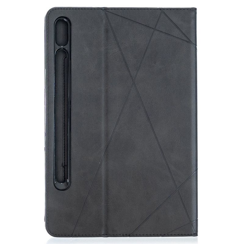 Case Samsung Galaxy Tab S7 Schwarz Geometrie