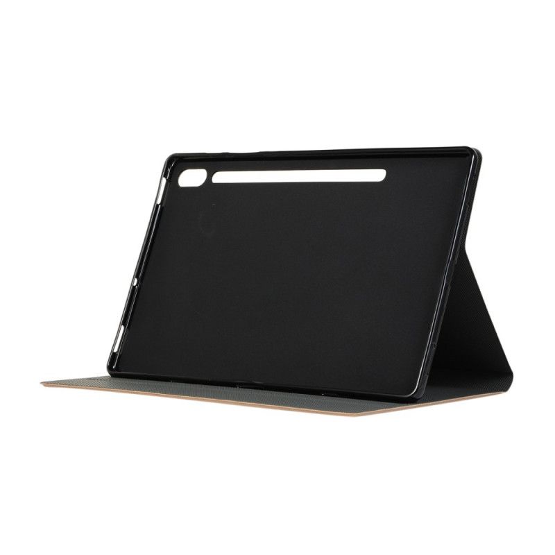 Case Samsung Galaxy Tab S7 Schwarz Kunstleder