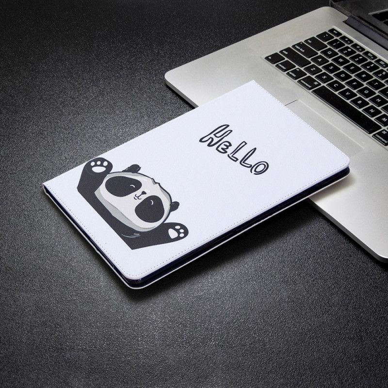 Case Samsung Galaxy Tab S7 Weiß Panda-Druckmuster