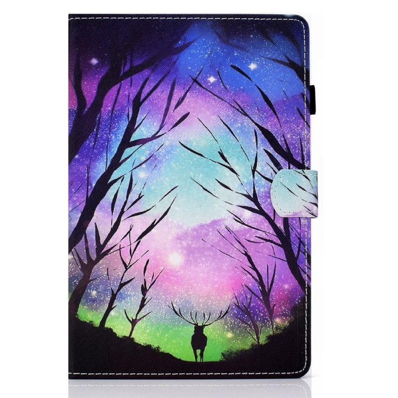 Kunstlederbezug Samsung Galaxy Tab S7 Aurora Borealis