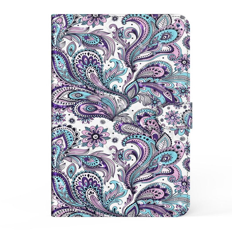 Kunstlederbezug Samsung Galaxy Tab S7 Paisley-Muster