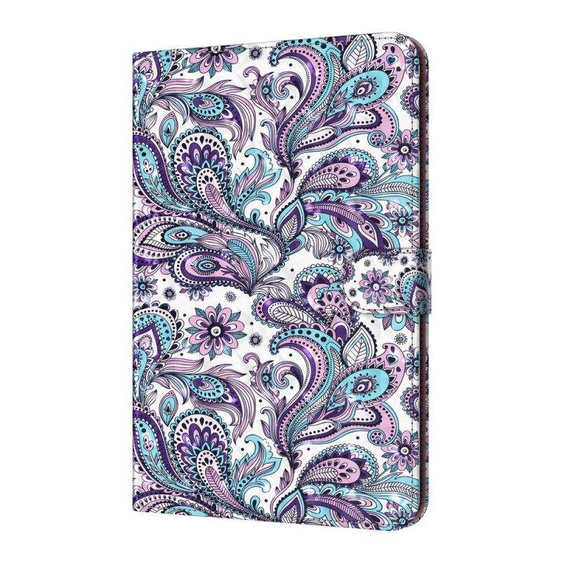 Kunstlederbezug Samsung Galaxy Tab S7 Paisley-Muster