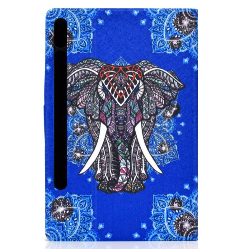 Lederhüllen Für Samsung Galaxy Tab S7 Indischer Elefant