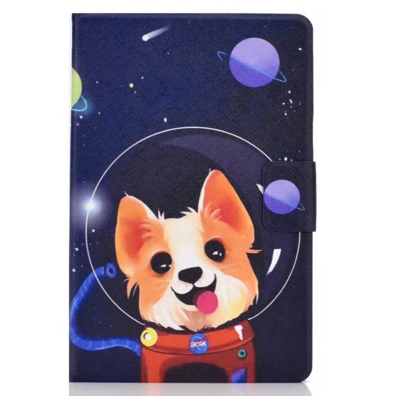 Lederhüllen Für Samsung Galaxy Tab S7 Weltraumhund