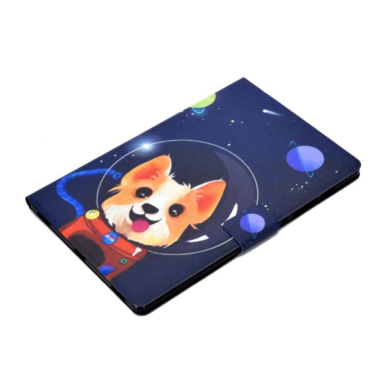 Lederhüllen Für Samsung Galaxy Tab S7 Weltraumhund