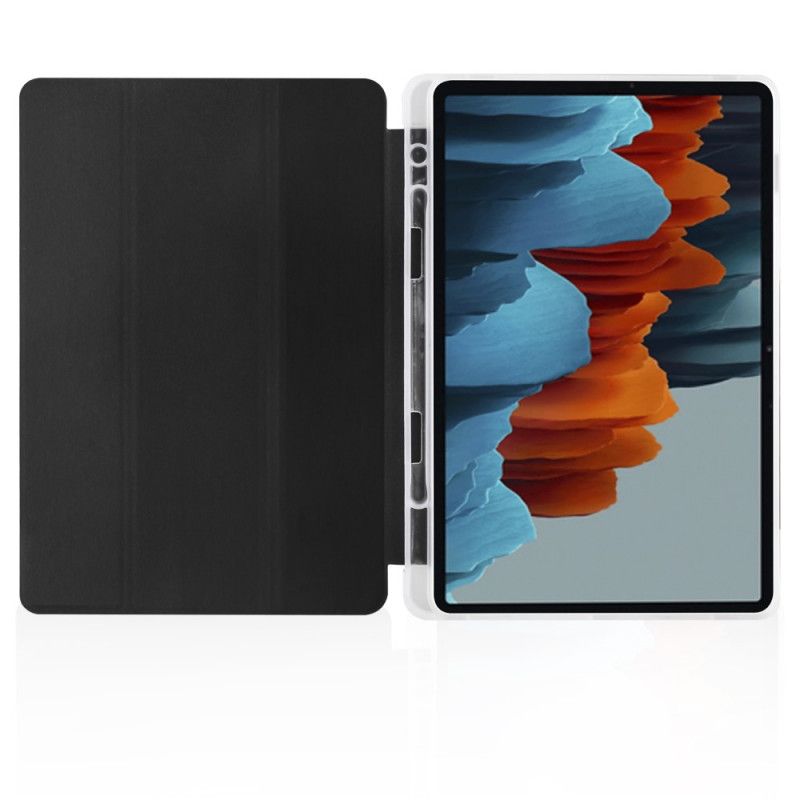 Silikon Smart Case Samsung Galaxy Tab S7 Schwarz