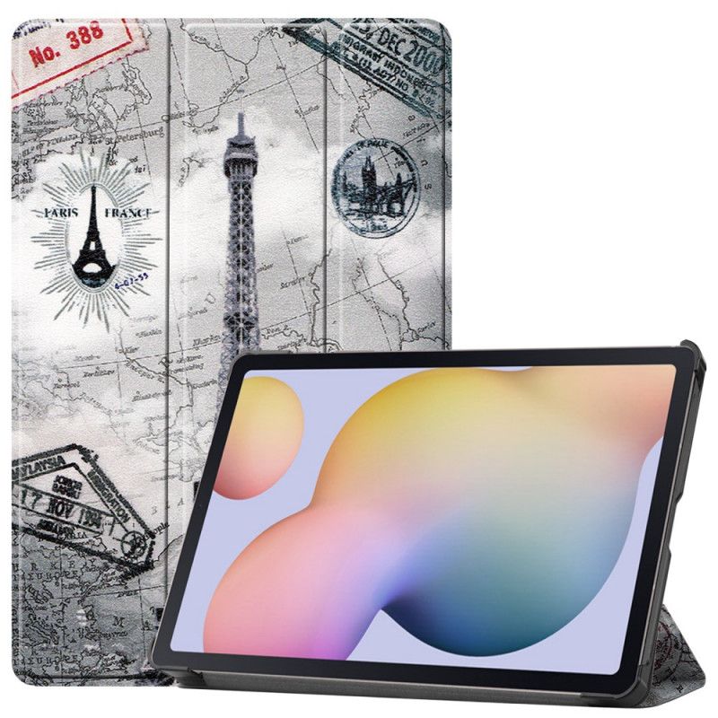 Smart Case Samsung Galaxy Tab S7 Eiffelturm-Stifthalter