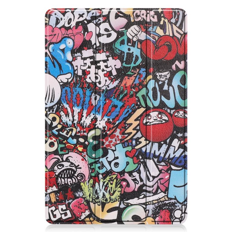 Smart Case Samsung Galaxy Tab S7 Graffiti-Stifthalter