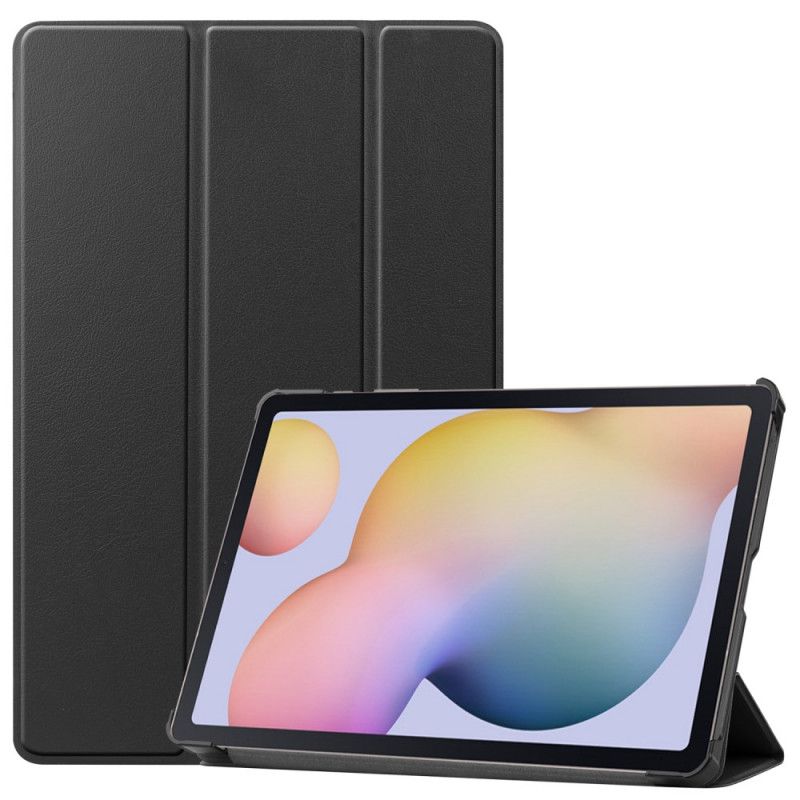 Smart Case Samsung Galaxy Tab S7 Schwarz Dreifach Gefalteter Stifthalter