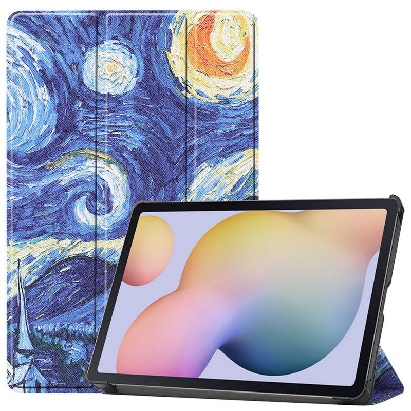 Smart Case Samsung Galaxy Tab S7 Sternennacht Stifthalter