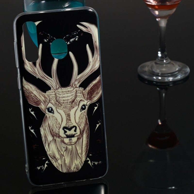 Hülle Samsung Galaxy A50 Fluoreszierender Majestätischer Hirsch